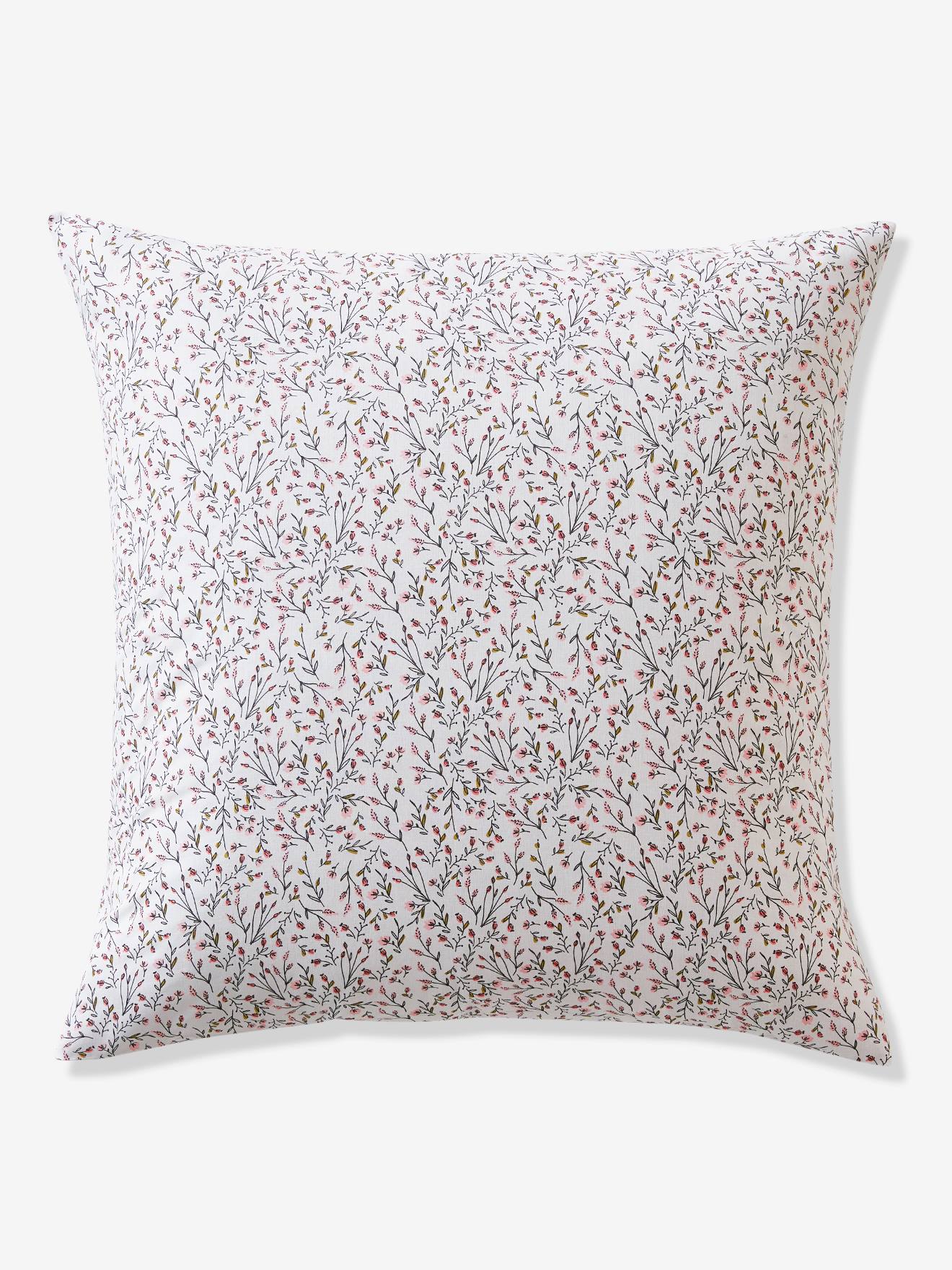 Conjunto de capa de edredom e fronha para bebê TO THE MOON, branco claro liso com estampas.