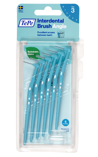 TePe Interdentale Rager Angle Blauw 0,6mm 1ST
