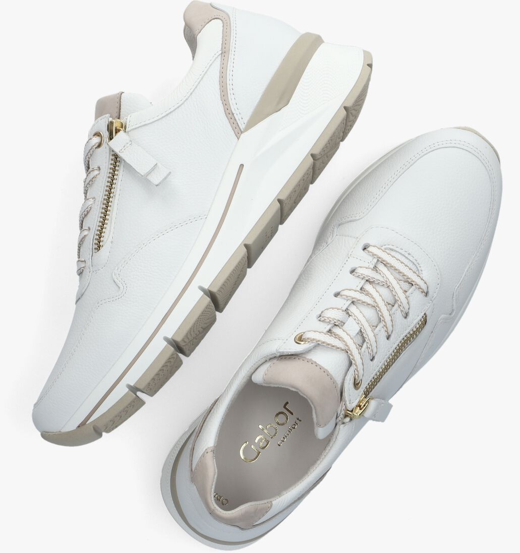 witte gabor lage sneakers 587