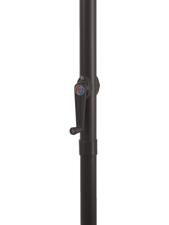 Sonnenschirm Ø 300 cm, 6 Streben, Drehkurbel