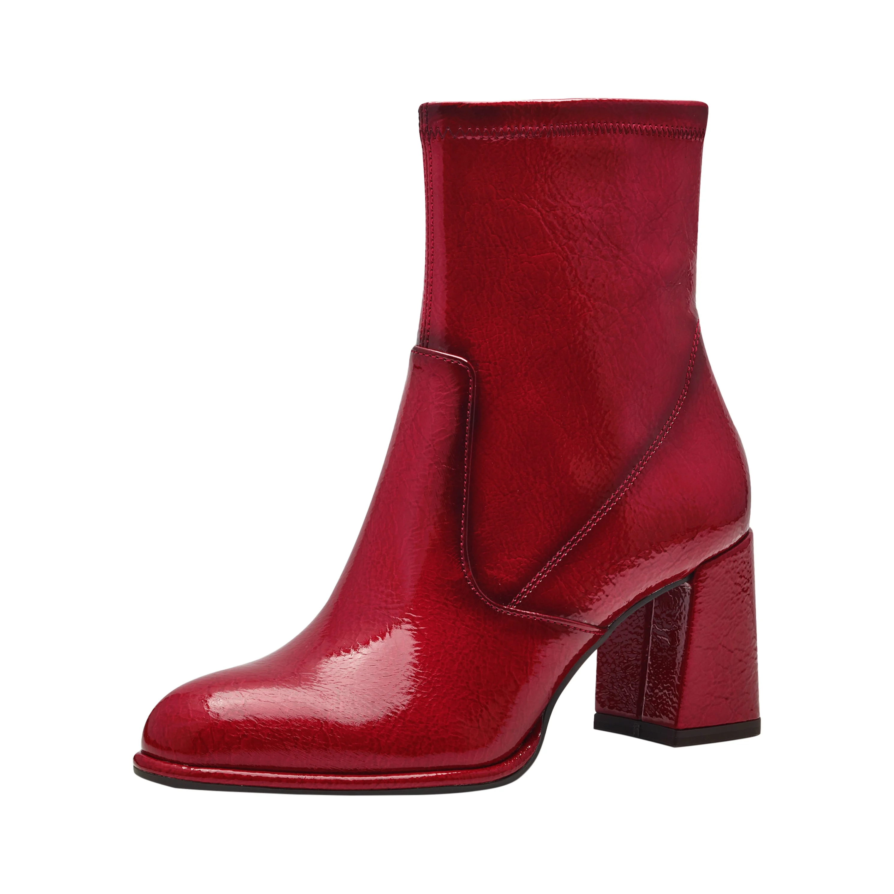 Bottines à talons | Rouge