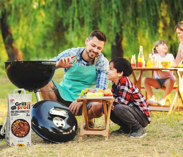 Eifelglut Grillprofi BBQ-Grillbriketts, 3 kg