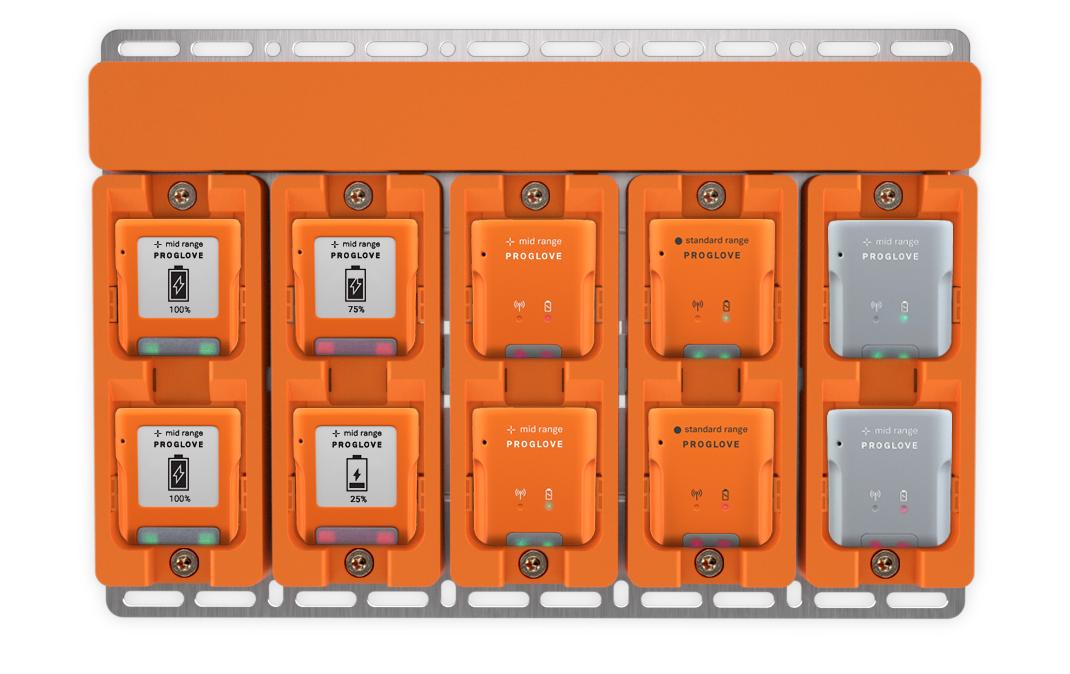 Ladestation 10-Slot Charging Station Bundle EU<br>Barcodescanner-Ladestation mit 10 Slots