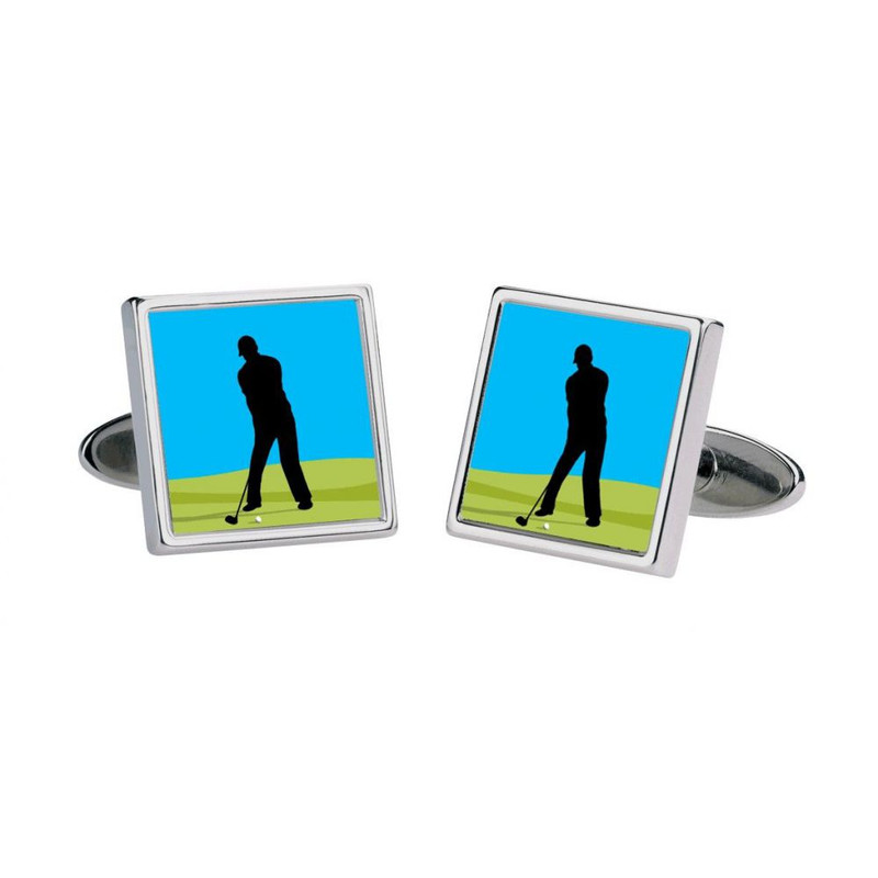 Boutons de manchette, Golfer, Moving image