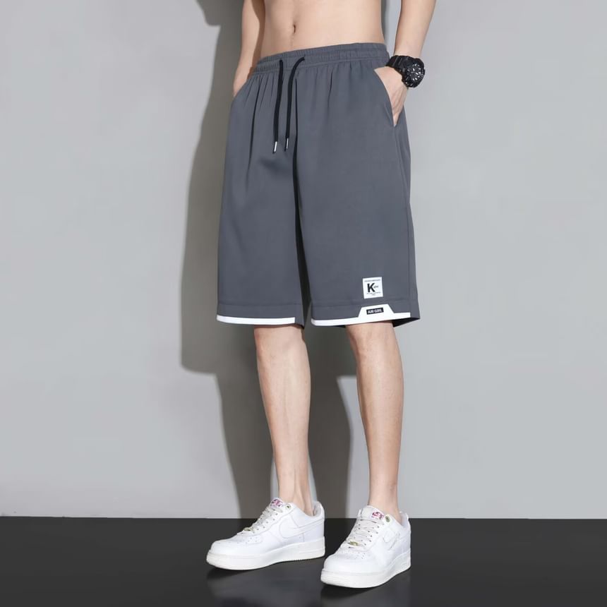 Blueforce - Mid Rise Lettering Shorts