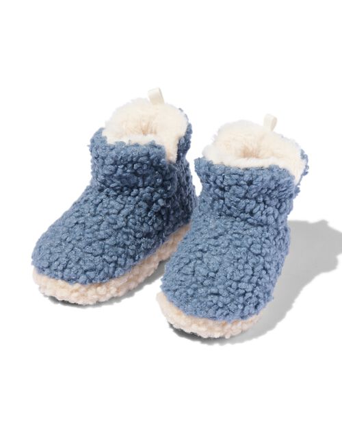 pantoufles pour enfants  bleu