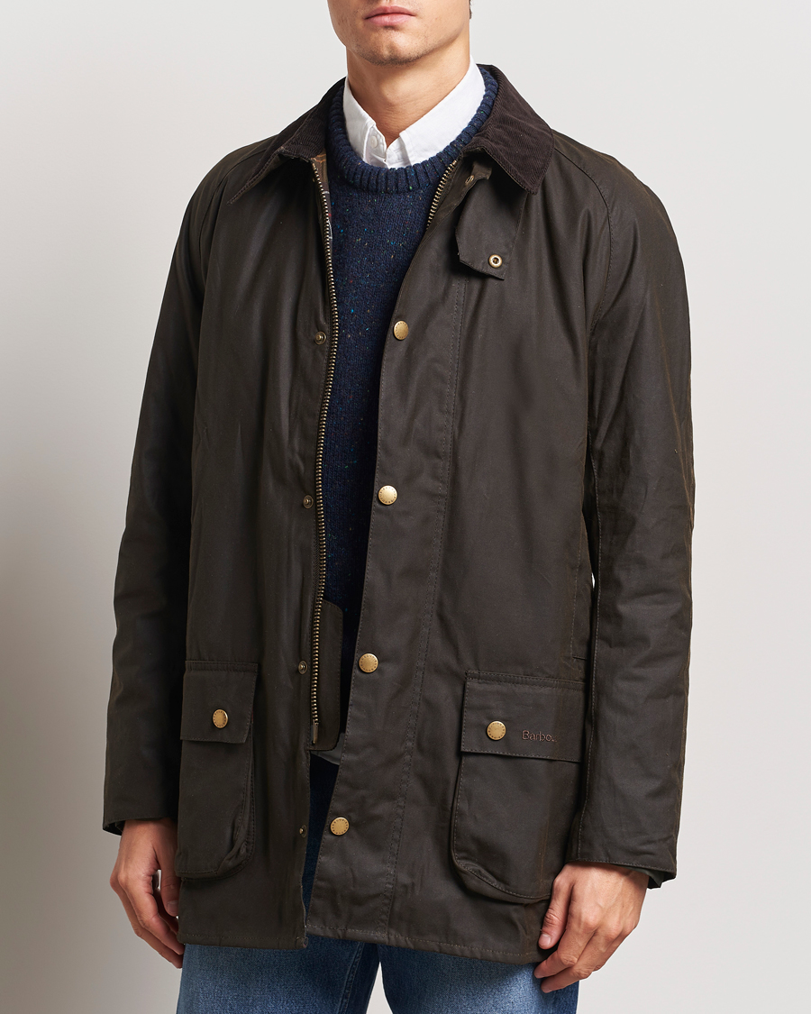 Barbour Lifestyle Beausby Waxed Jacket Olive