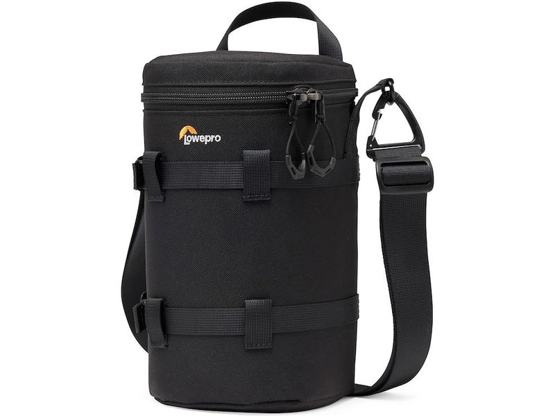 Lowepro Objektivtasche ProTactic LCS 12 x 24 III Gepolsterte Tasche mit Zurrgurt für Objektive bis zu 12 cm Durchmesser und 24 cm Länge