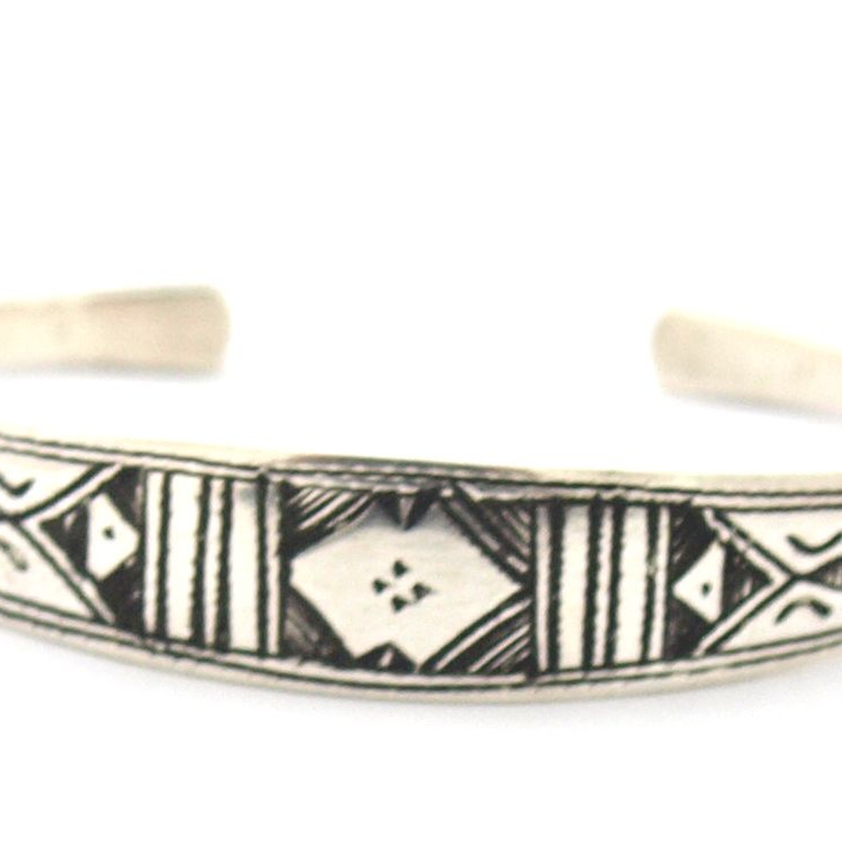 Bracelet touareg plat & rigide