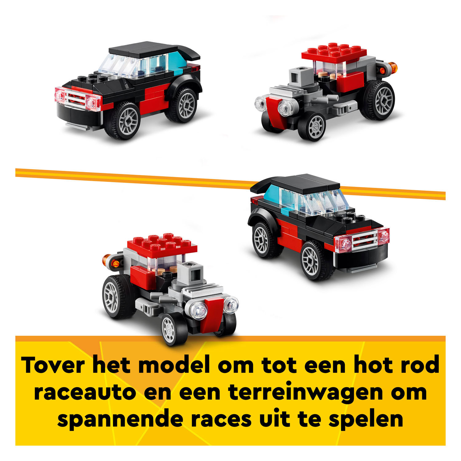 LEGO Creator 31146 Truck met Helikopter