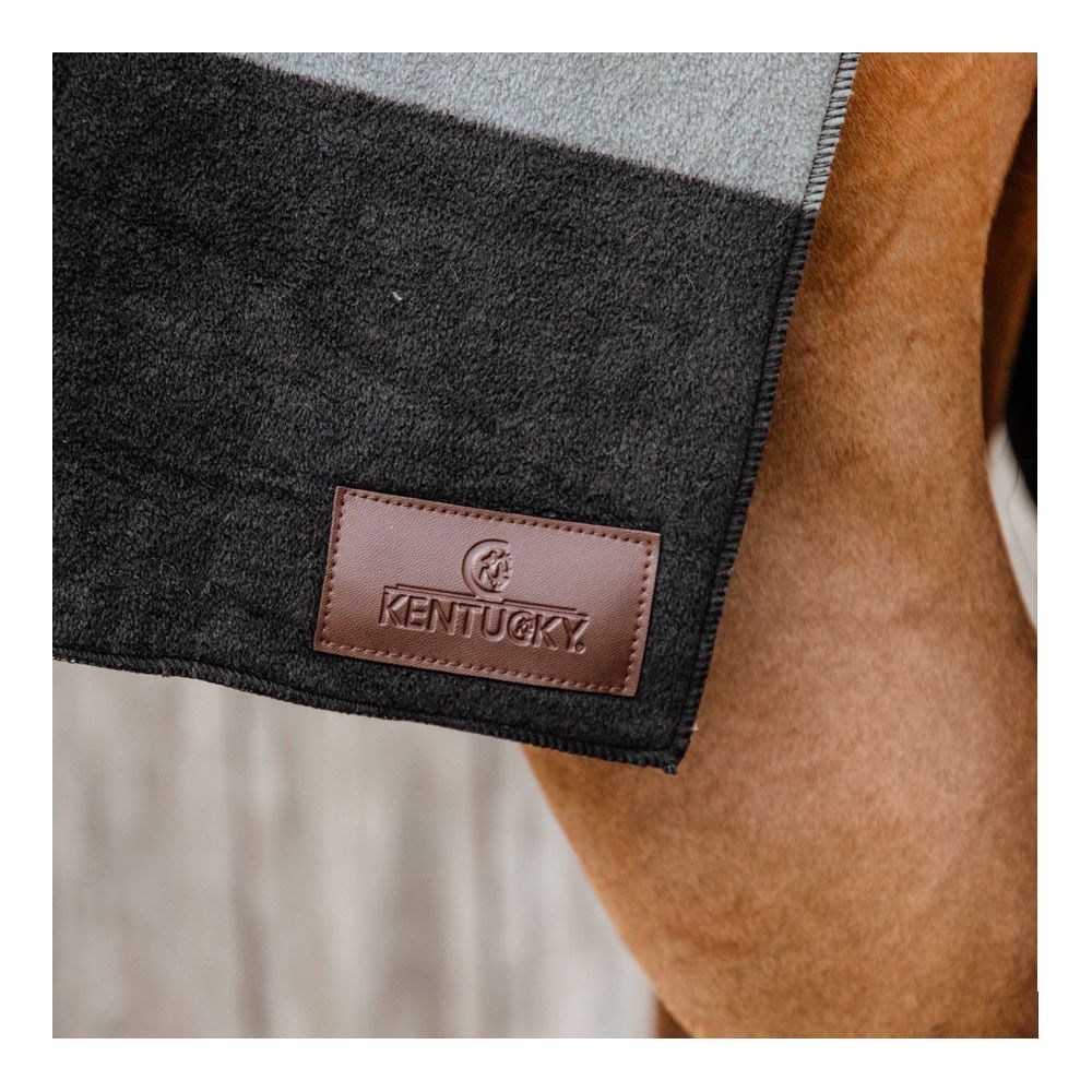 Kentucky HEAVY FLEECE 140X120 - Chemise séchante black/grey
