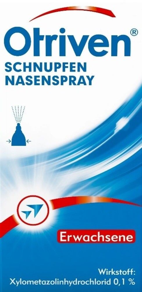 Otriven gegen Schnupfen 0,1 % Nasenspray (Quetschflasche)