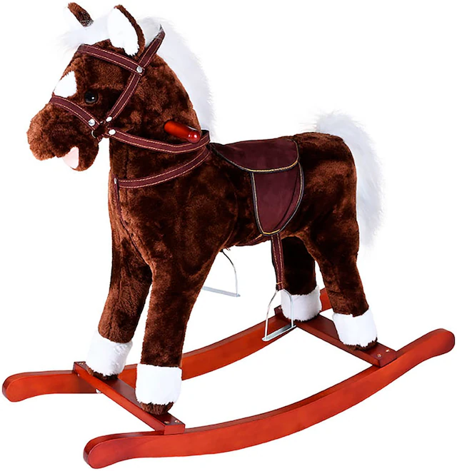 Knorrtoys® Schaukelpferd »Brauny«