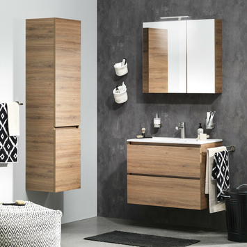 S-line spiegelkast 60cm chalet eiken