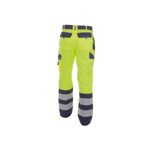 Dassy® Lancaster high visibility arbejdsbukser, gul og blå