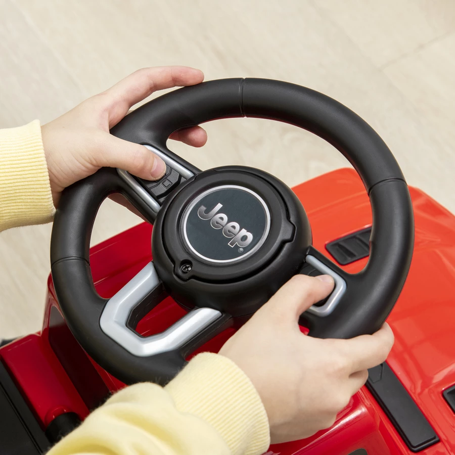 AIYAPLAY Rutschauto mit Hupe rot