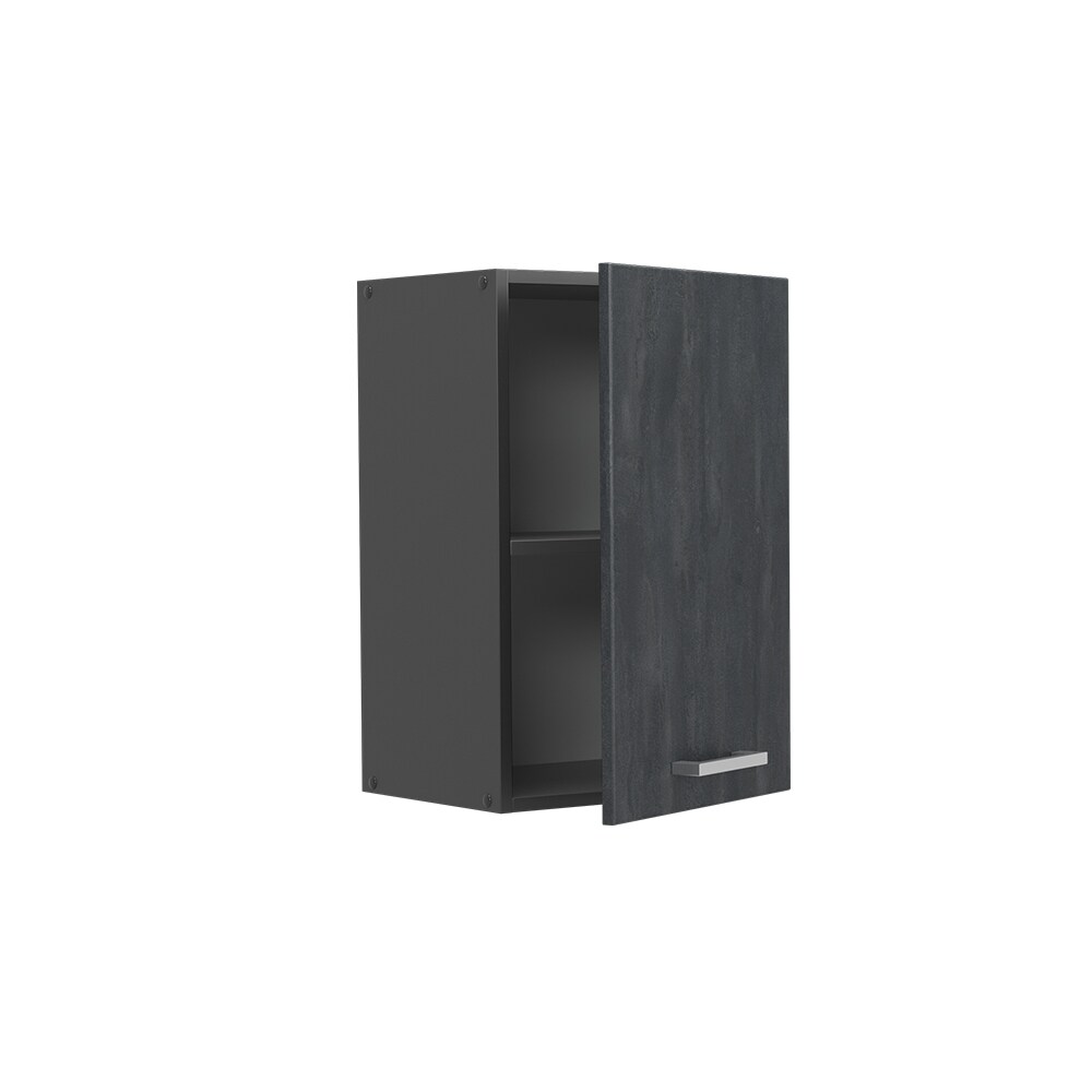 Vicco Hängeschrank R-Line Schwarz Beton Anthrazit 40 cm