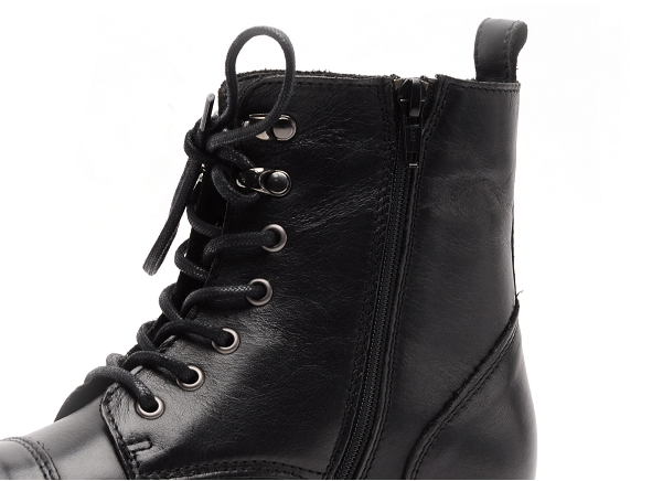 Margarita mariotti boots bottine plates femme doctor noir