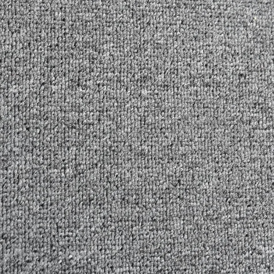 vidaXL - Vloerkleed - Grijs - Polypropyleen - 80 x 300 cm