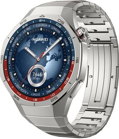 Huawei - GT5 Pro - Smartwatch - Zilver - Titanium - 46 mm
