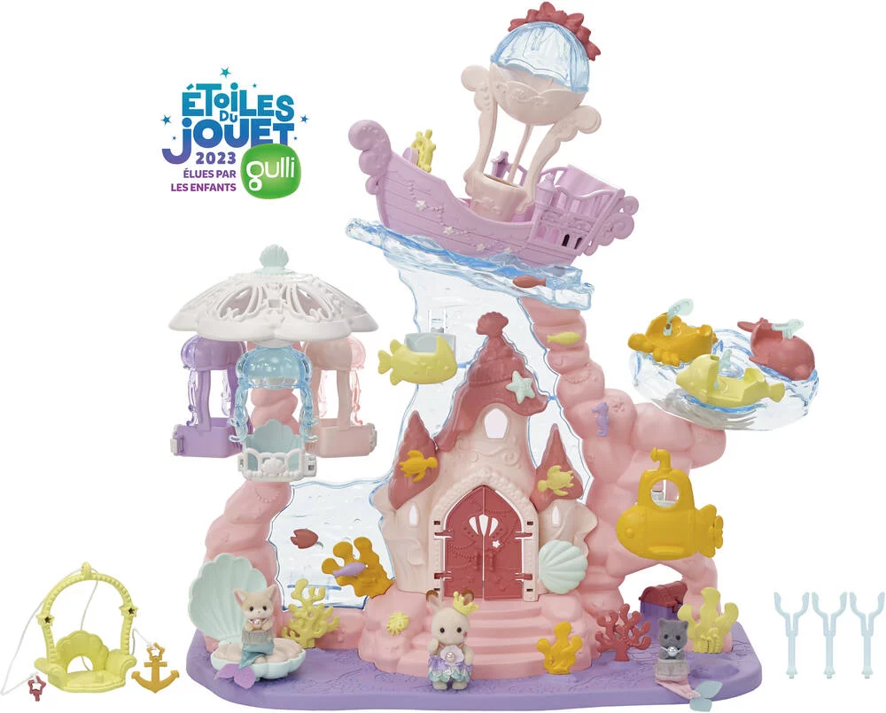 LE CHATEAU DES SIRENES  SYLVANIAN VACANCES