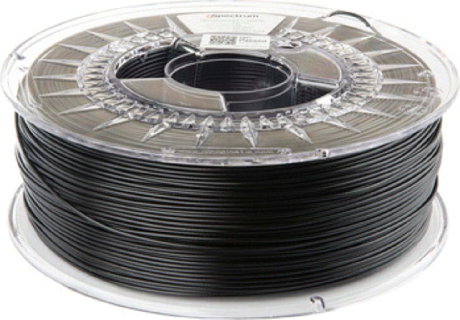 Spectrum  PET-G HT100 Obsidian Black, 1,75 mm / 1000 g    Temperaturbeständiges PET-G mit ausgezeichneter Dimensionsstabilität