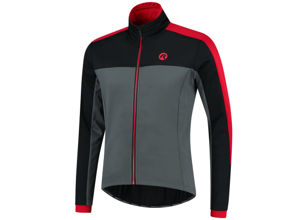Rogelli Freeze Vinterjakke, Red/Grey/Black