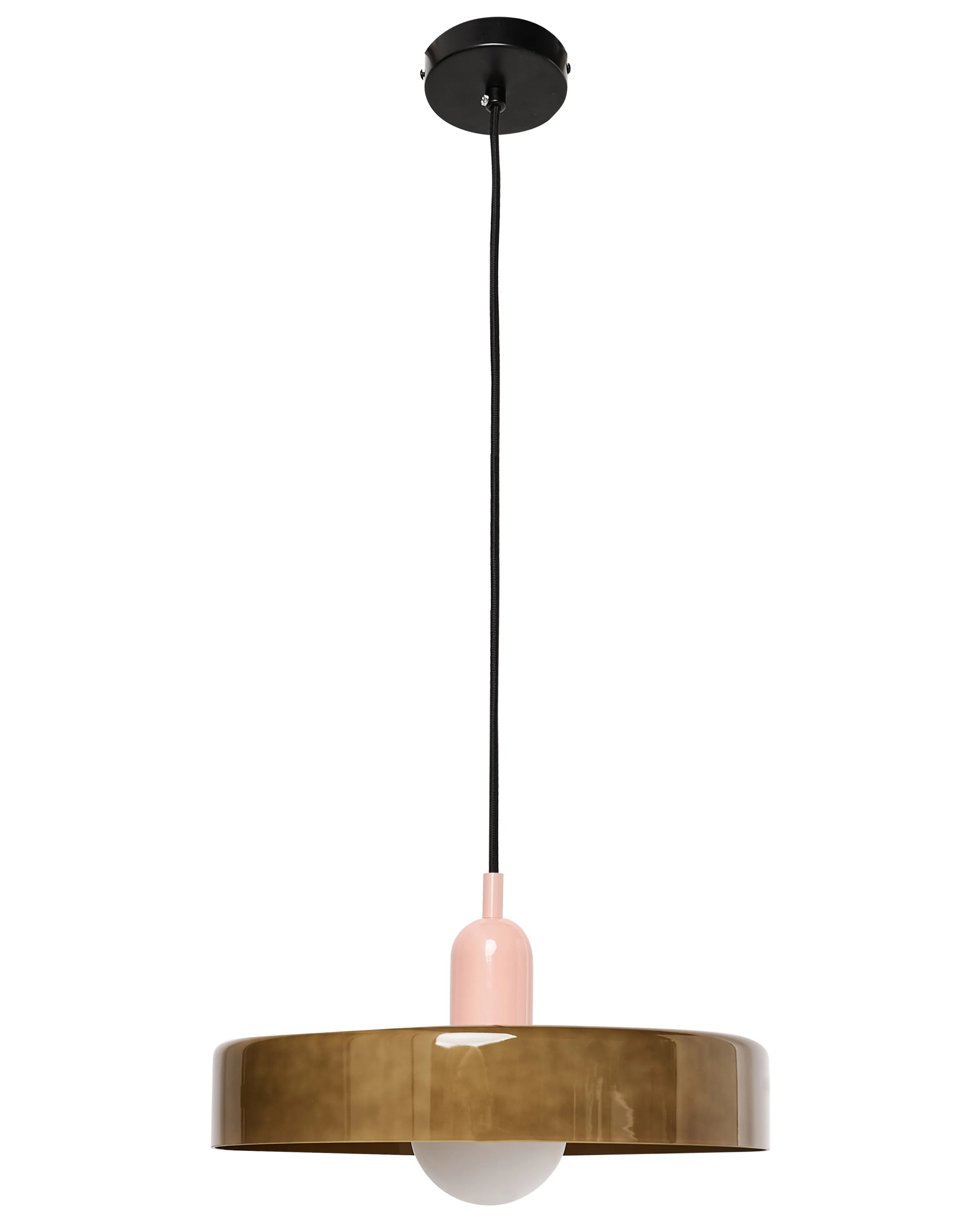 Hanglamp PAALA Glas Olijfgroen