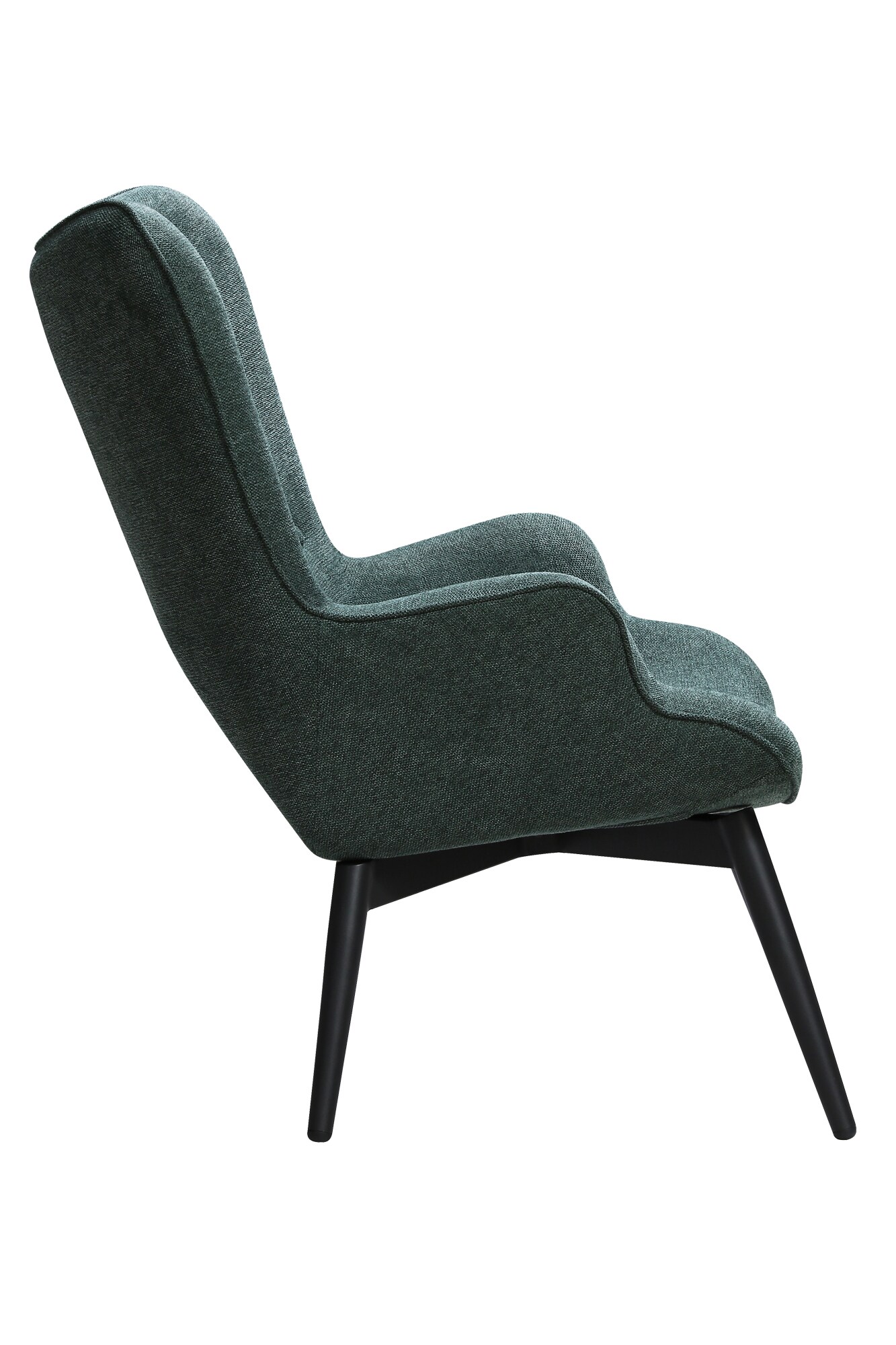 Sessel Tannengrün Strukturstoff Relaxsessel Polstersessel Loungesessel