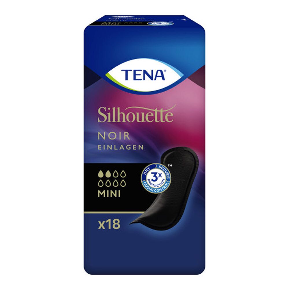 TENA Silhouette Mini Noir Inkontinenz Einlagen