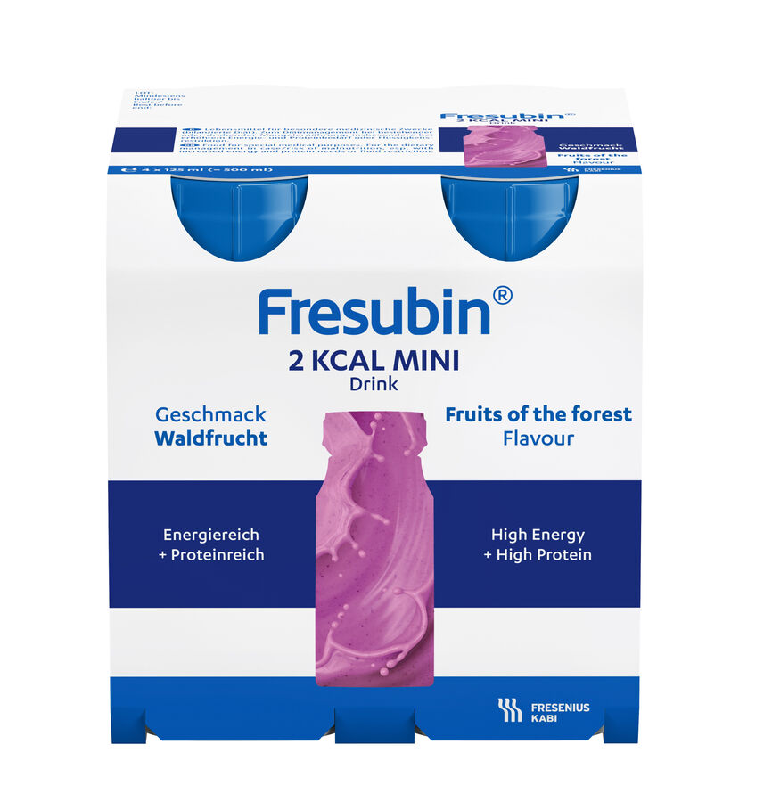 Fresubin 2 kcal DRINK Mini Skogsbær 4 x125 ml