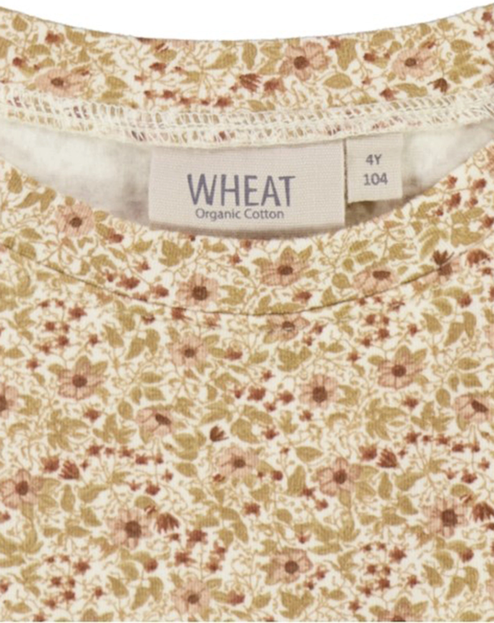 T-Shirt TYRA in eggshell flowers