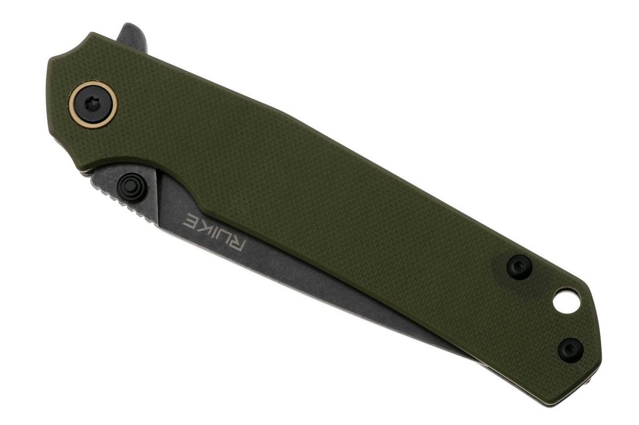 Ruike P801-G 14C28N, Green G10 Stainless, zakmes
