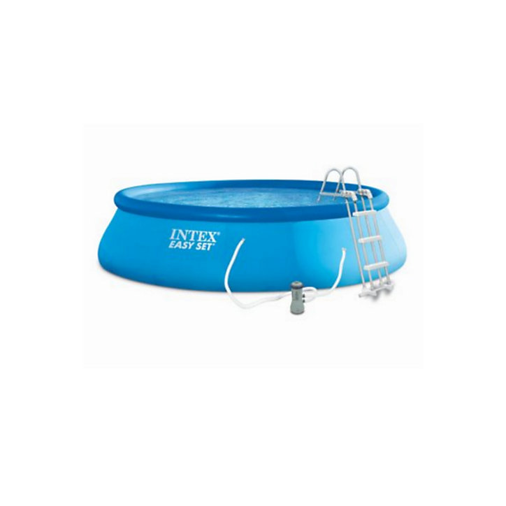 Piscine autoportante ronde Intex Easy Set Ø4,57 x h.1,07 m + épurateur