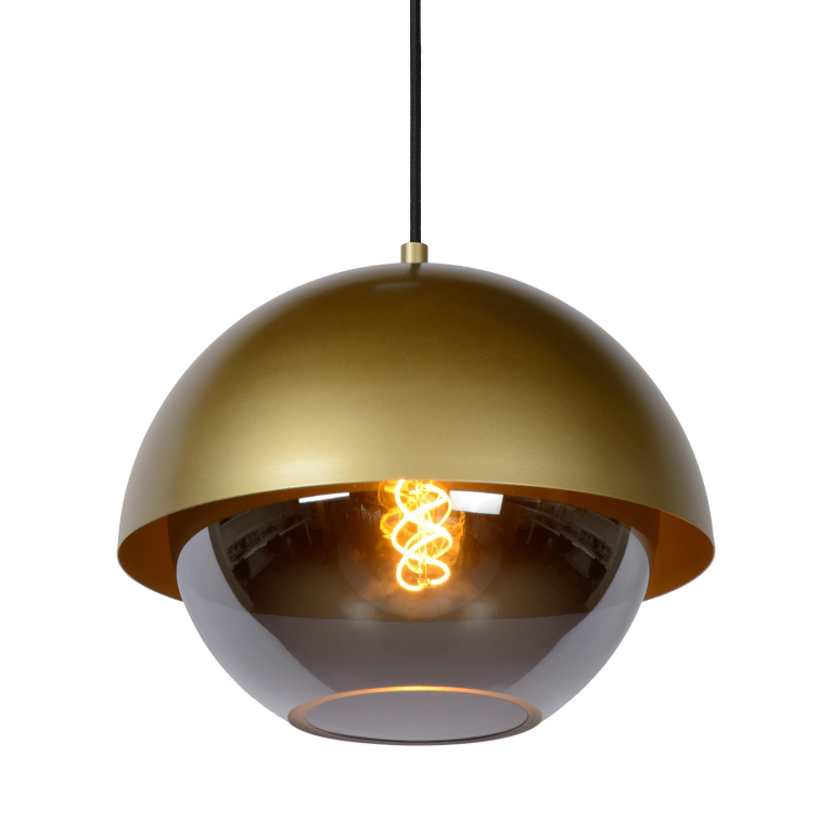 Lucide Cooper hanglamp Ø30 messing