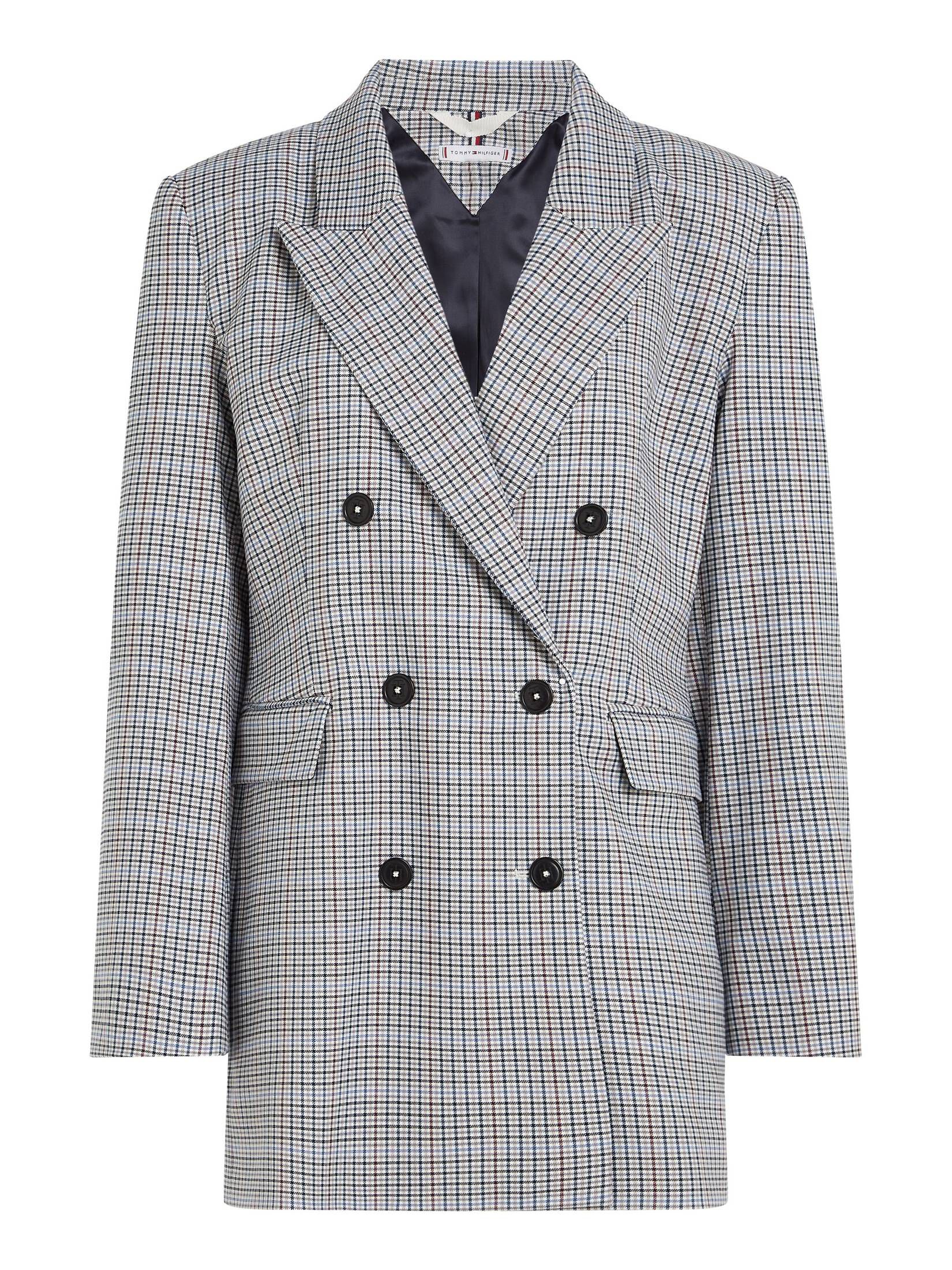 Tommy Hilfiger| Damen Blazer SMALL CHECK RELAXED BLAZER