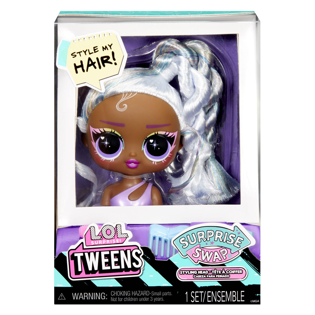 L.O.L. Surprise Tweens Surprise Swap Styling Kaphoofd