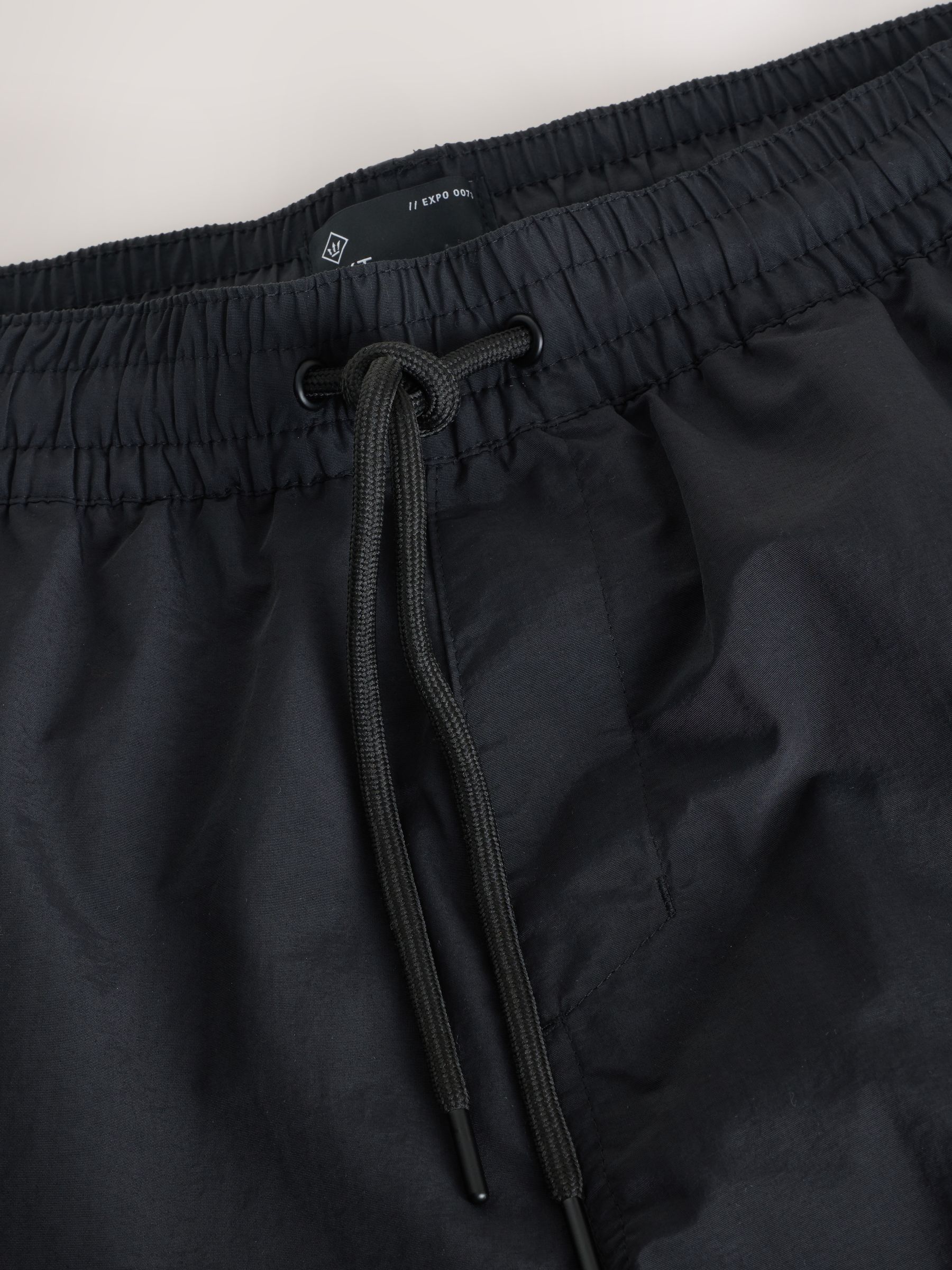Zwart - Cargo zwemshorts