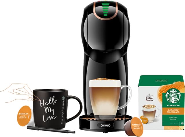 Nescafe Docle Gusto Genio S Share kapselmaskine EDG426.B (sort)