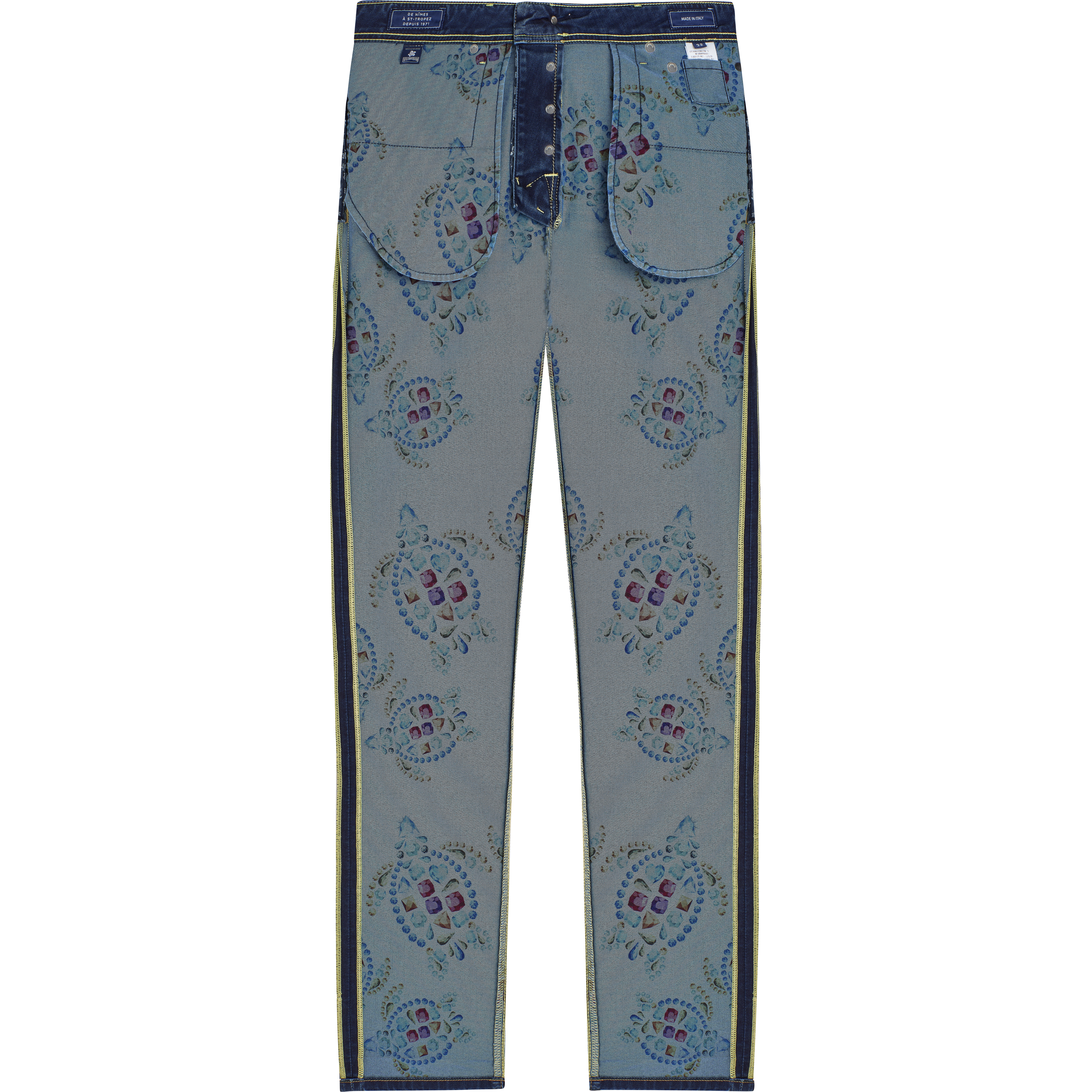 Jean Coupe Droite 5 Poches Homme Vendôme Turtles