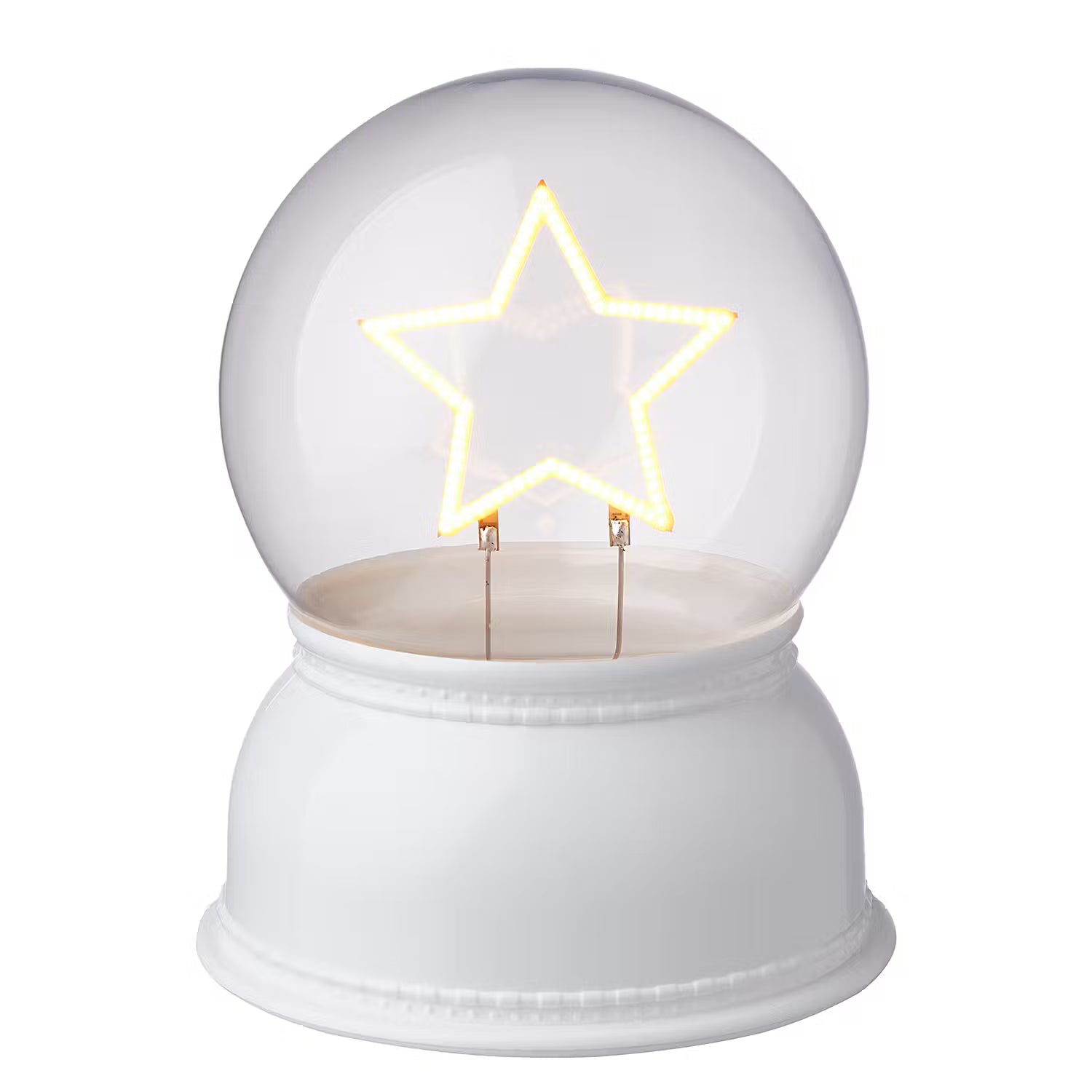 GLOW BALL LED Deko-Kugel Star