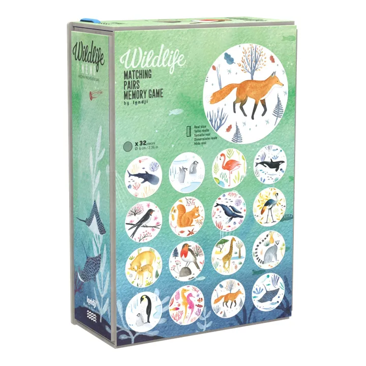 Londji Jeu du mémo Wildlife