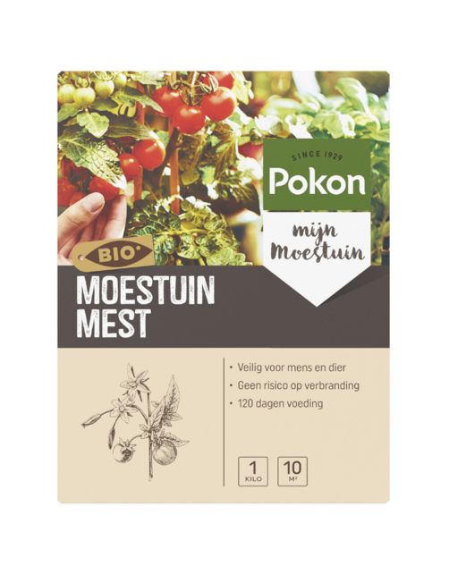 Pokon Bio Moestuinmest - Meststoffen - 1 kg