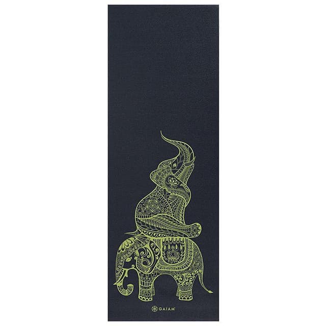 Gaiam Tribal Wisdom Yoga Mat 6mm Premium