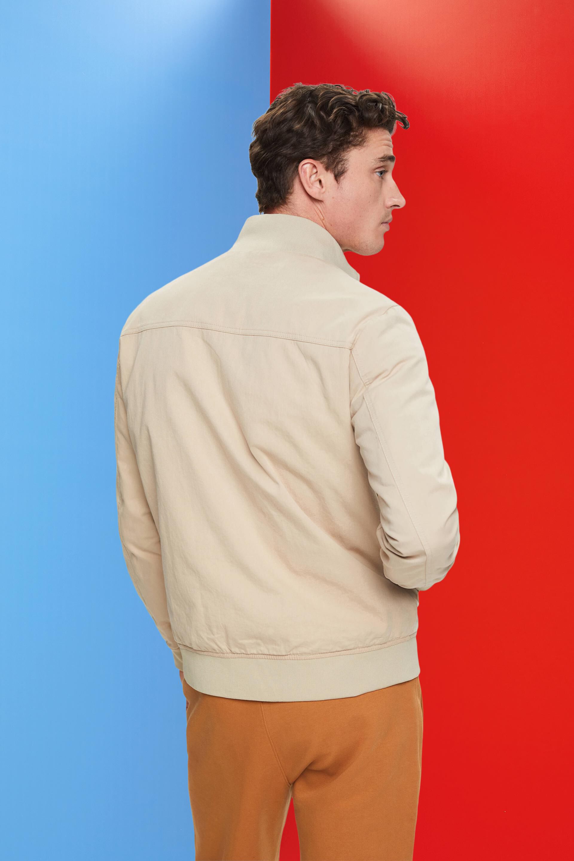 Blouson à col droit