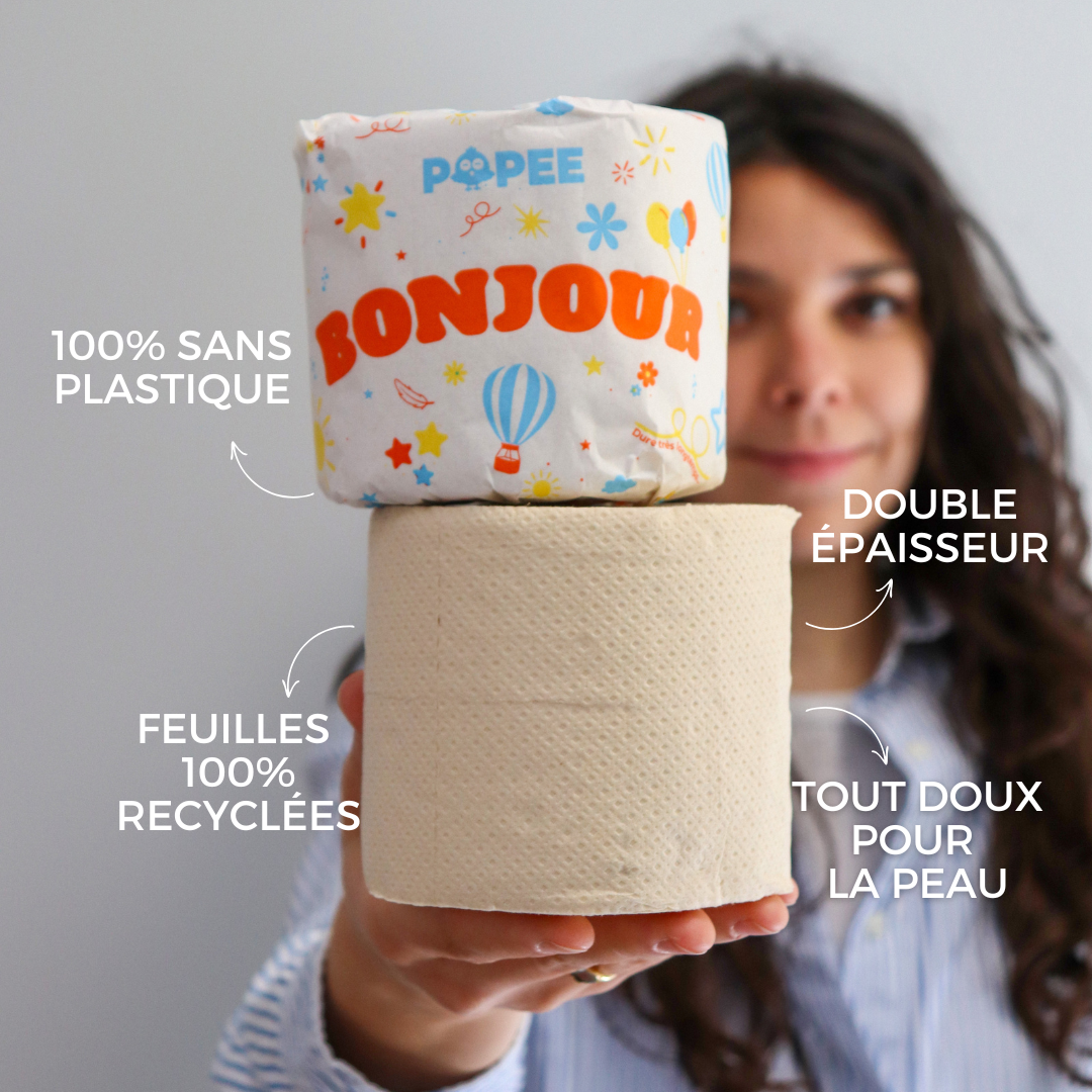 24 rouleaux DÉCOS - Enfin du beau papier toilette 🧻