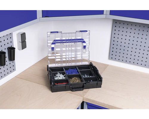 Industriële gereedschapskoffer L-BOXX 102 maat 1 445 x 118 x 358 mm zwart