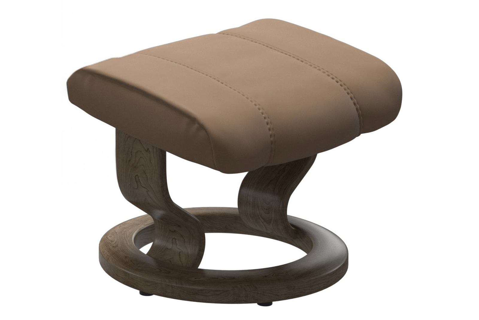 Consul krakk I hud Batick Latte med Classic Smoke Oak understell.