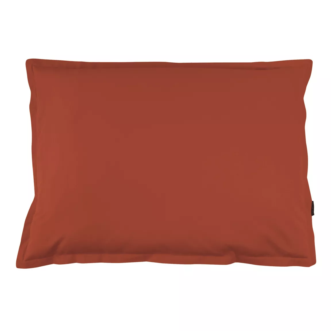 Taie d'oreiller rectangulaire percale de coton (50 x 70 cm) Cali Terracotta