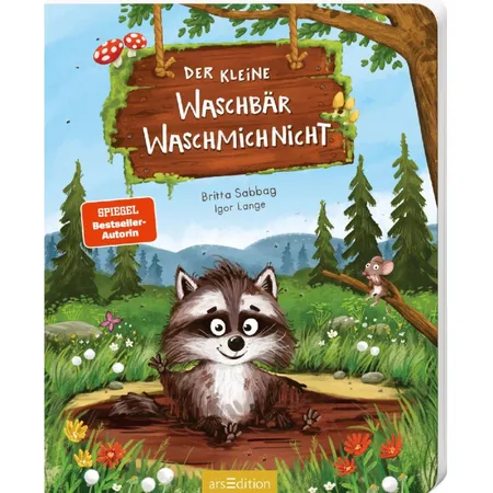 ars Edition Der kleine Waschbär Waschmichnicht – Pappeausgabe